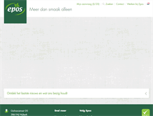 Tablet Screenshot of epos-specerijen.nl